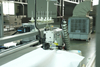 ONL-XG1200 Máquina de costura de costura doble no tejida de costura y corte