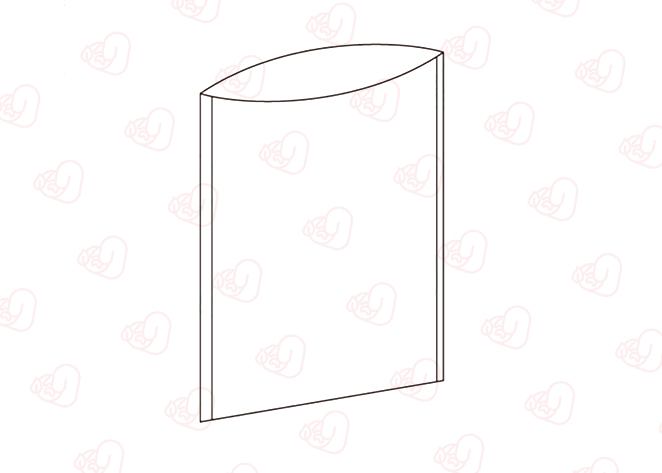 3 modelos de bolsas con cierre lateral