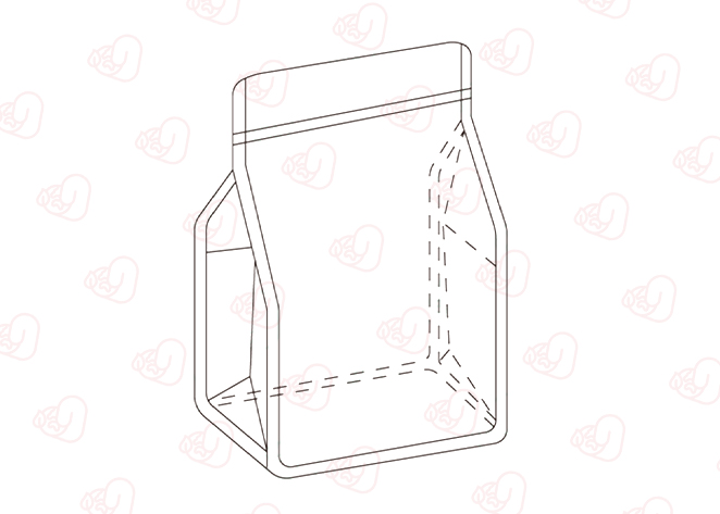 Modelos de bolsas de fondo plano