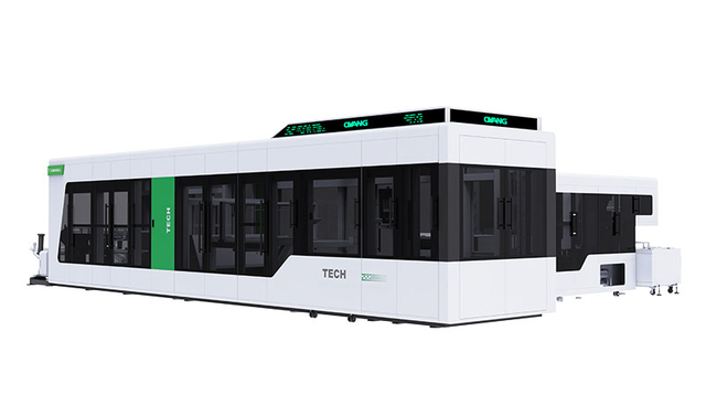 Máquina de fabricación de bolsas no tejidas