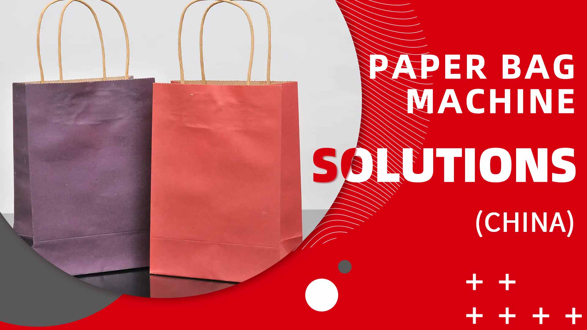 Soluciones para máquinas de bolsas de papel - China