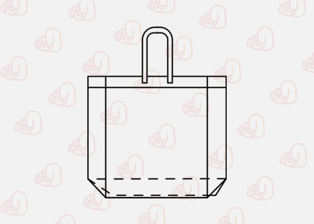 Box Bag With Handle2x