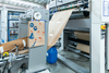 Máquina de fabricación de papel de papel simple/doble de alta velocidad inteligente