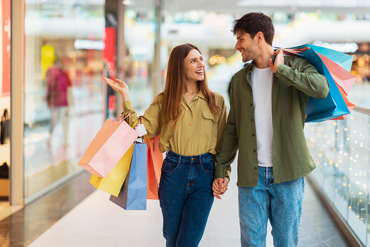 Bolsa de compras de papel