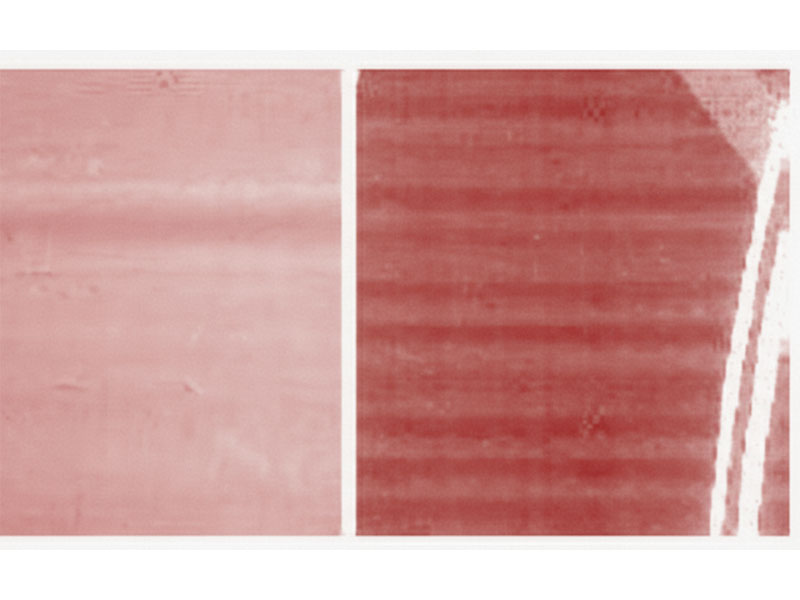 Defectos de impresión flexográfica de marcas de engranajes (bandas)