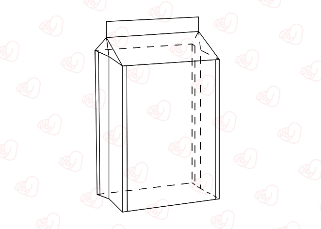 Modelos de bolsas con cierre lateral cuádruple