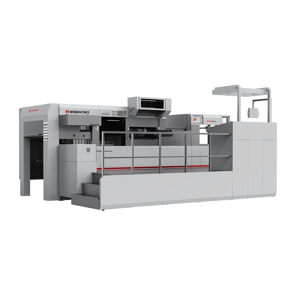 Máquina automática de estampado de lámina y troquelador